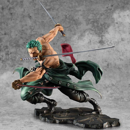 One Piece Roronoa Zoro Three Sword Style Action Figure