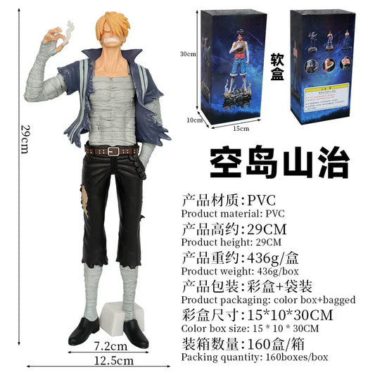 Sanji Action Figure – 29 cm One Piece Collectible (Bandaged Version) - Drakon Lifestyle India