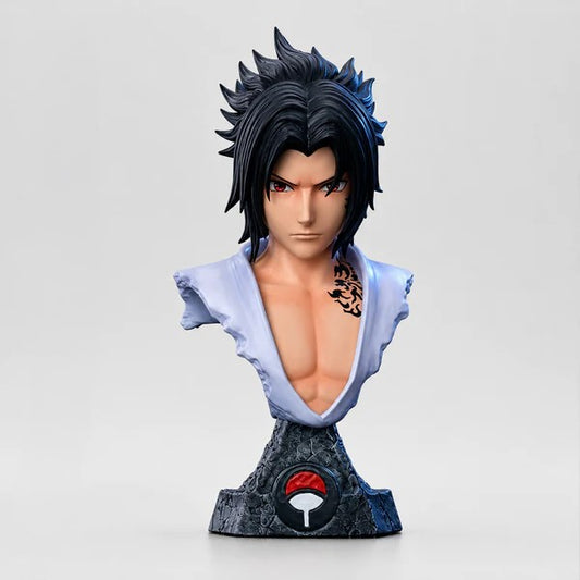 Sasuke Uchiha Bust Figure 15 cm – Naruto Anime Collector Display