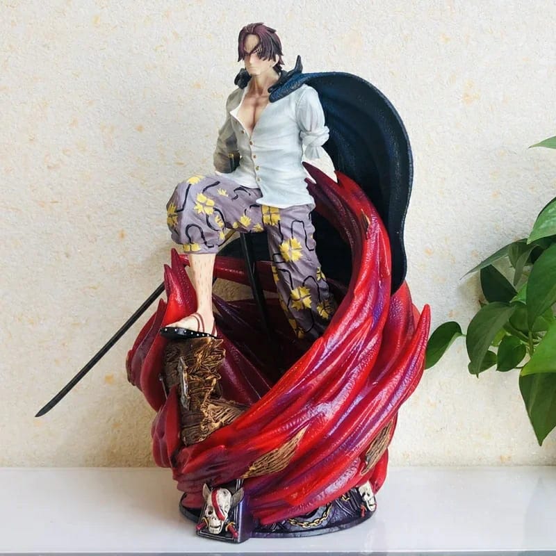 Red-Haired Shanks Anime Statue – 39 cm One Piece Collectible Figure