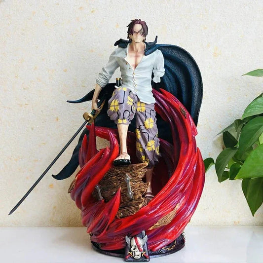 Red-Haired Shanks Anime Statue – 39 cm One Piece Collectible Figure