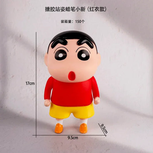 Shinchan Standing Action Figure – 17 cm Anime Toy - Drakon Lifestyle India