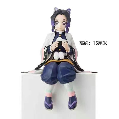 Shinobu Kocho Sitting Demon Slayer Figure – 15 cm Anime Collectible
