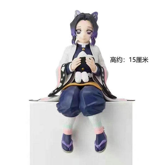 Shinobu Kocho Sitting Demon Slayer Figure – 15 cm Anime Collectible