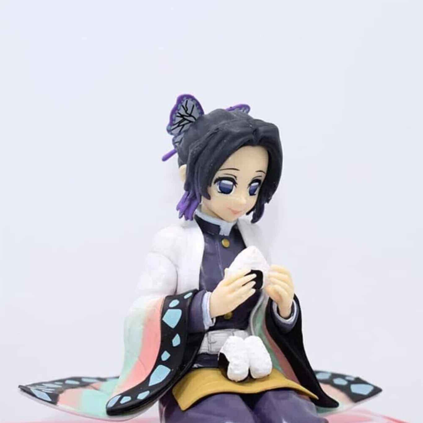 Shinobu Kocho Sitting Demon Slayer Figure – 15 cm Anime Collectible