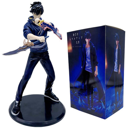 Solo Leveling Sung Jinwoo Necromancer King Dual Daggers Figure