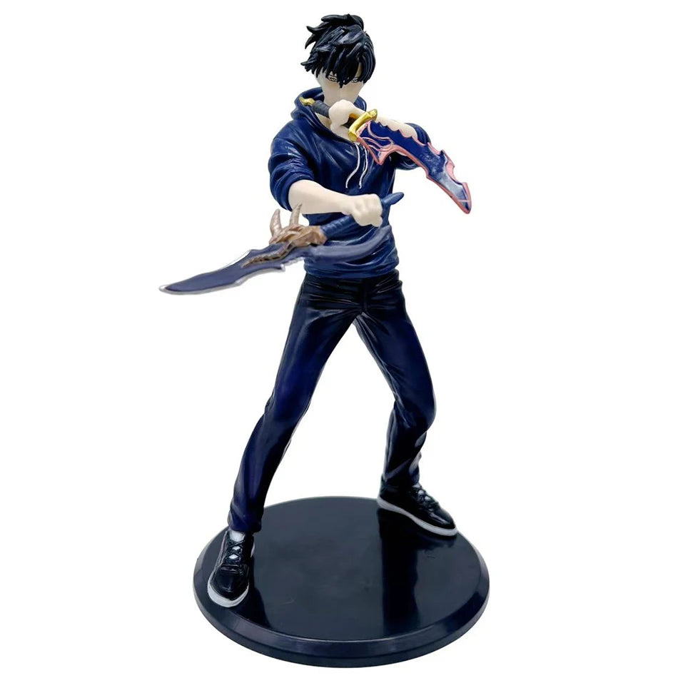 Solo Leveling Sung Jinwoo Necromancer King Dual Daggers Figure