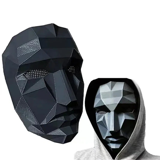 Squid Game Mask Set of 4 – Cosplay Accessory - Drakon Lifestyle India