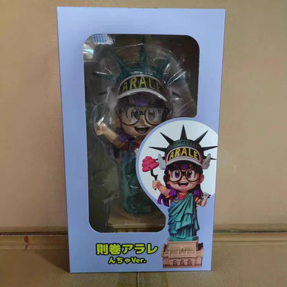 Statue of Liberty Arale – 16.5 cm Cute PVC Figure with Base