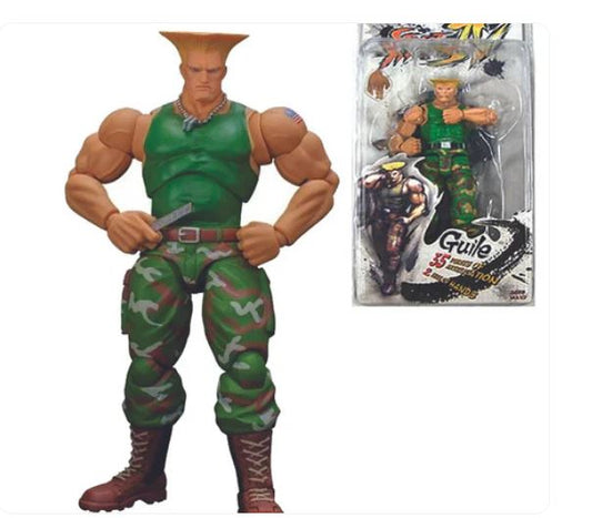 Guile Street Fighter Action Figure – 7 Inch Gaming Collectible