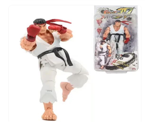 Ryu Street Fighter Action Figure – 7 Inch Gaming Collectible