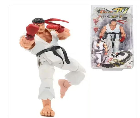 Ryu Street Fighter Action Figure – 7 Inch Gaming Collectible