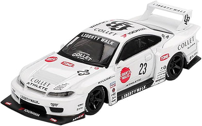 Mini GT #1054 Nissan S15 Silvia LB-Super Silhouette ATHLETE Edition 1:64 Diecast Model Car