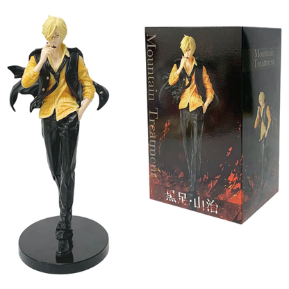 Sunset Shirt Chef – 21.5 cm Blonde Gentleman PVC Figure with Black Vest & Base