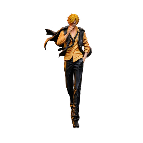 Sunset Shirt Chef – 21.5 cm Blonde Gentleman PVC Figure with Black Vest & Base