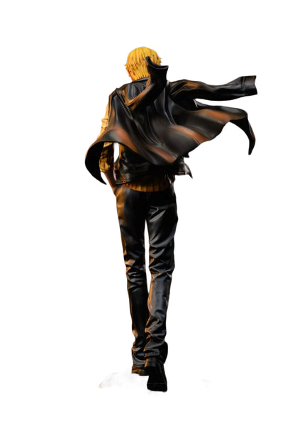 Sunset Shirt Chef – 21.5 cm Blonde Gentleman PVC Figure with Black Vest & Base