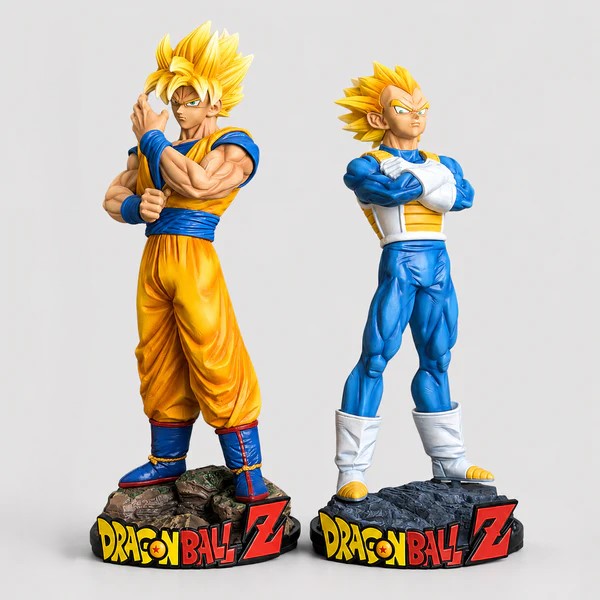 Dragon Ball Z Goku & Vegeta Super Saiyan Figures Set – 32 CM (2 PCS)