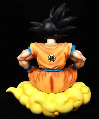 Dragon Ball Z Goku on Flying Nimbus 40 cm Figure – Seated Pose with Orange Gi