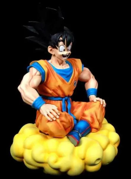 Dragon Ball Z Goku on Flying Nimbus 40 cm Figure – Seated Pose with Orange Gi