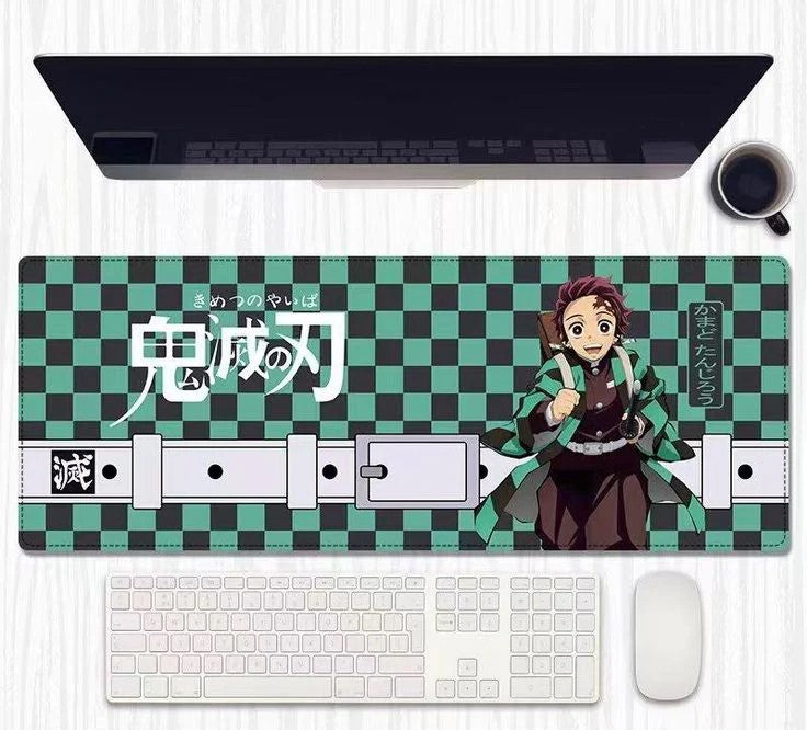 Demon Slayer Tanjiro Desk Mat - Anime Gaming Mouse Pad
