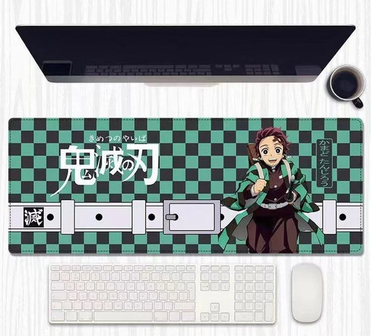 Demon Slayer Tanjiro Desk Mat - Anime Gaming Mouse Pad