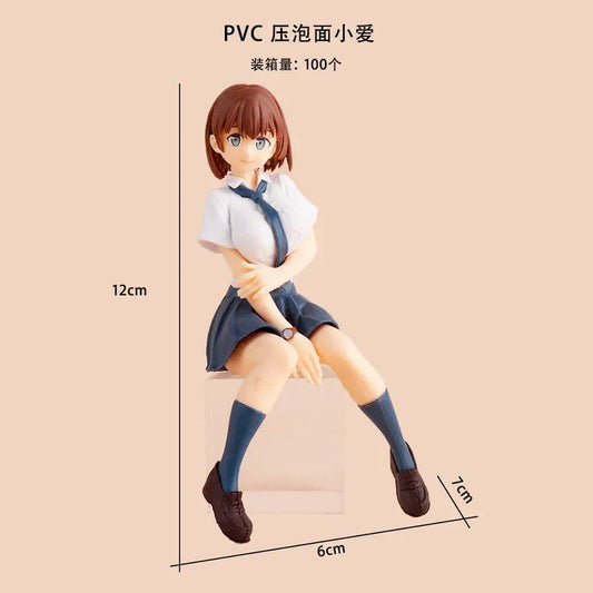 Ai-chan Noodle Stopper Figure – 12 cm Tawawa on Monday College Girl Anime Statue - Drakon Lifestyle India