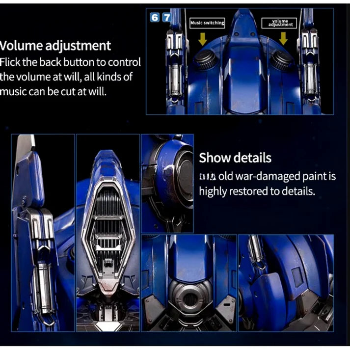 Optimus Prime helmet detailing close up premium Transformers wearable collectible