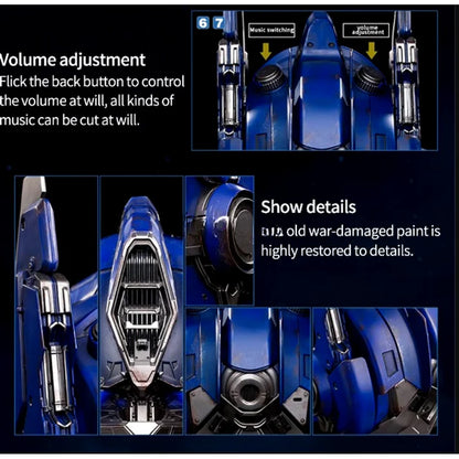 Optimus Prime helmet detailing close up premium Transformers wearable collectible
