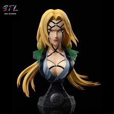 Tsunade Senju Bust Figure 15 cm – Naruto Anime Display Statue