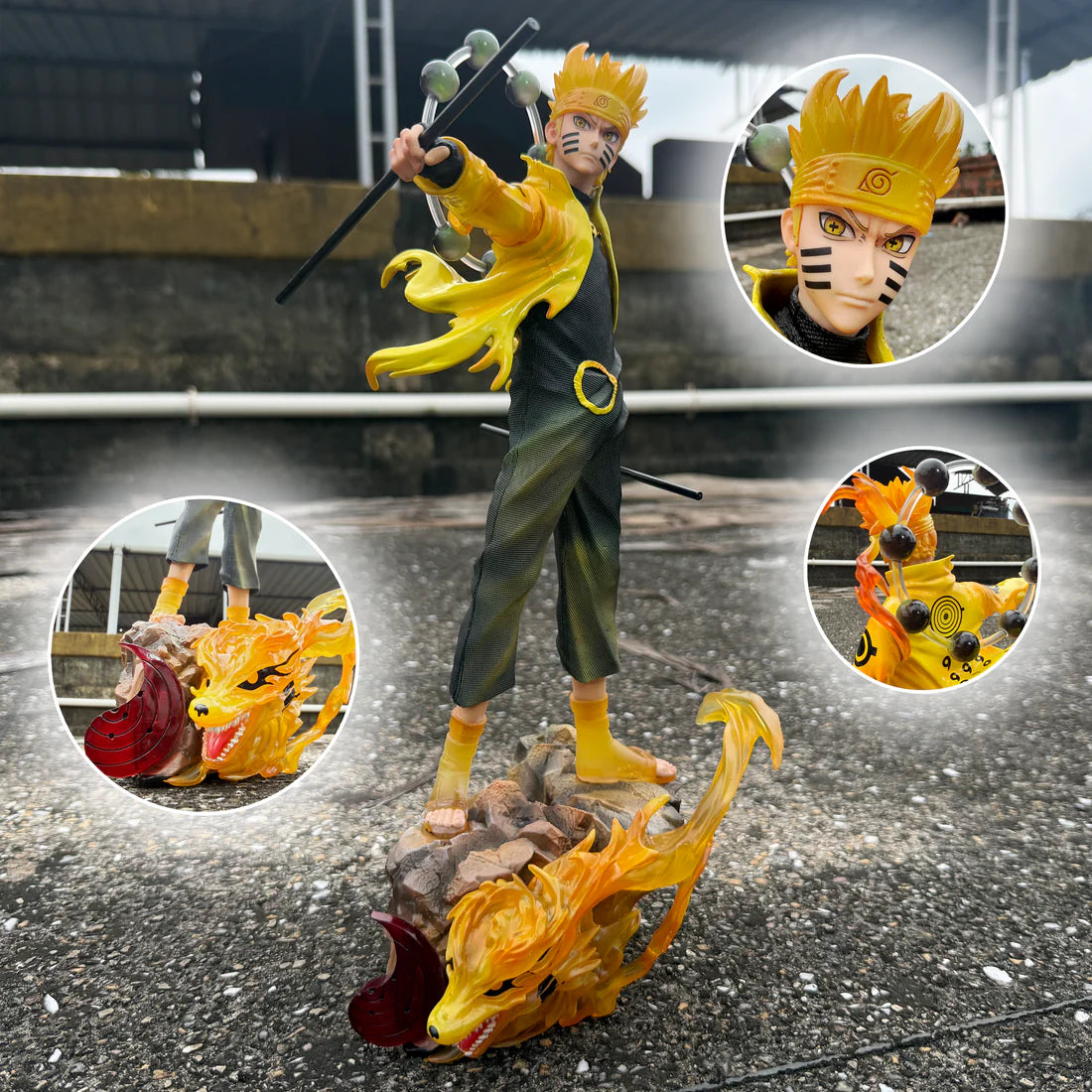 Uzumaki Naruto Sage of Six Paths Statue – 37 CM Premium Anime Figure