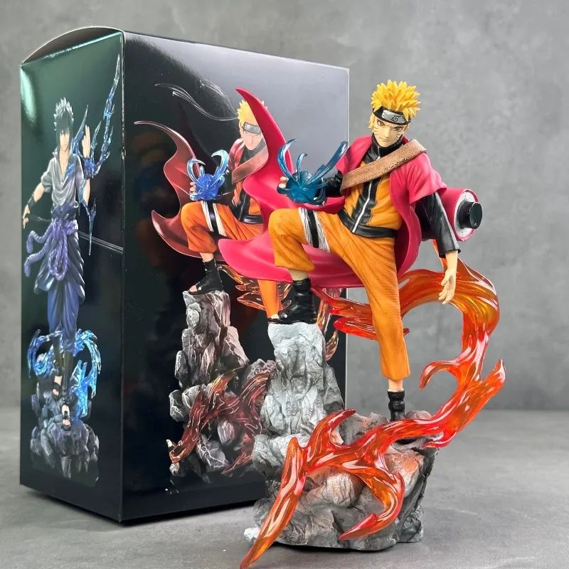 Naruto Uzumaki Rasengan Fire Effect Statue – 25 CM Anime Action Figure