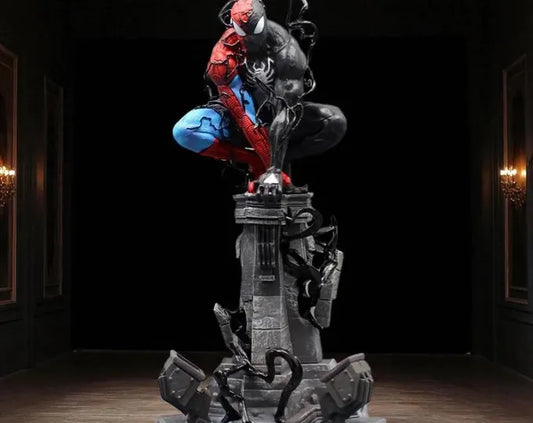 Venom Symbiote Spider-Man Light-Up Figure – 40 cm PVC Collector Statue