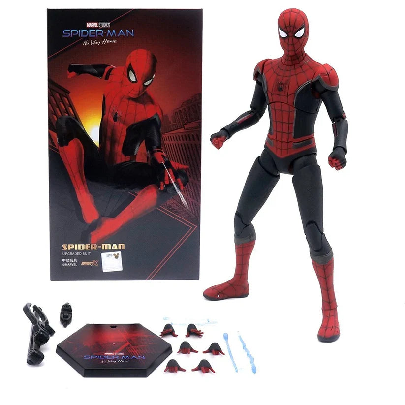 Spider-Man No Way Home Upgraded Suit 7 Inch Action Figure – Marvel Collectible