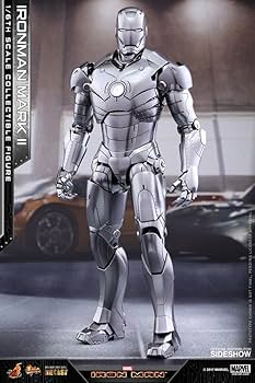 Iron Man Mark 2 Action Figure 10cm – Marvel Silver Armor Collectible