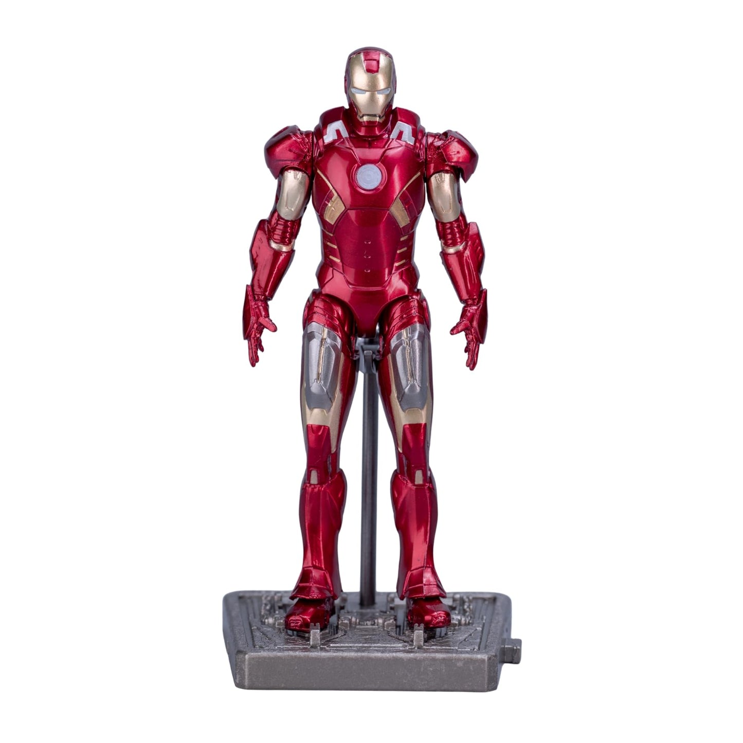 Iron Man Mark 7 Action Figure 10cm – Marvel Red & Gold Armor Collectible