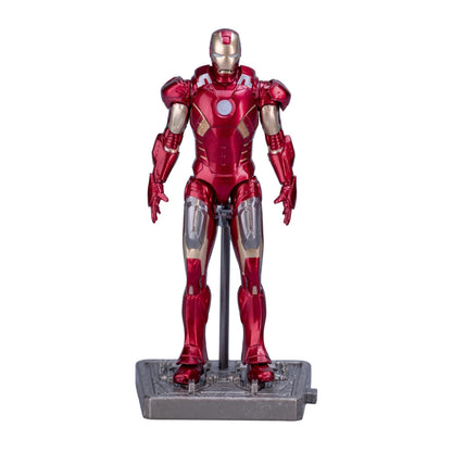 Iron Man Mark 7 Action Figure 10cm – Marvel Red & Gold Armor Collectible