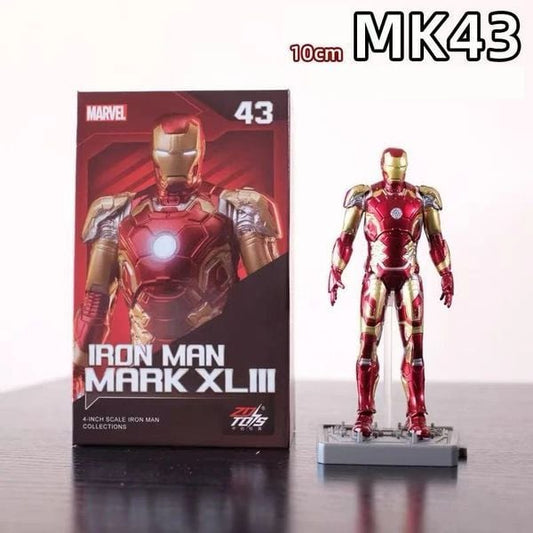 Iron Man Mark 43 (MK43) Action Figure – 10cm Marvel Armor Collectible