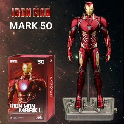 Iron Man Mark 50 (MK50) 10cm Action Figure – Infinity War Nano-Tech Armor Collectible
