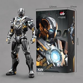 Iron Man Mark 24 (Tank) Action Figure 10cm  – Marvel Heavy Armor Collectible