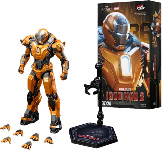 Iron Man Mark 36 Action Figure – ZD Toys Marvel 1/10 Scale Collectible