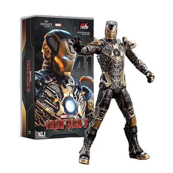 Iron Man Mark 41 (Bones) 10cm Action Figure – Marvel Modular Armor Collectible