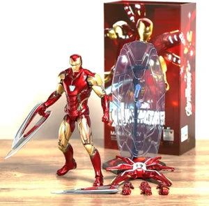 Iron Man Mark 85 Deluxe Action Figure – Avengers Endgame Armor with Accessories