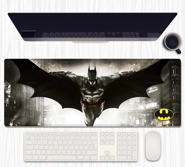 Batman Computer Mat Buy Online Batman Flying Wings Desk Mat Arkham Glider Gaming Pad India ...