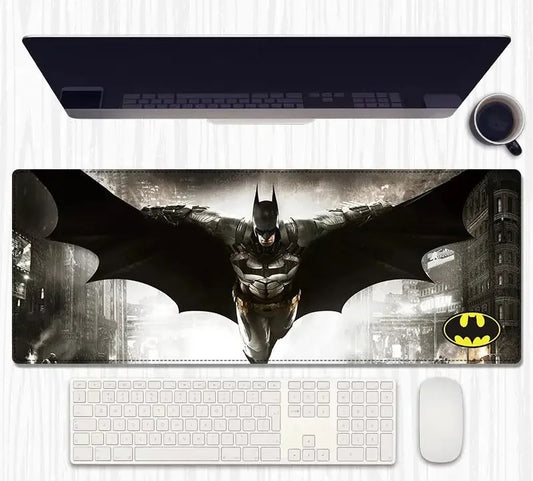 Batman Arkham Dark Knight Glider Desk Mat - Flying Wings Epic Wide Gaming Pad