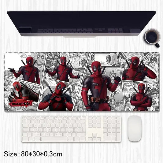 Deadpool Extended Gaming Mouse Pad / Desk Mat – 80×30 cm - Drakon Lifestyle India