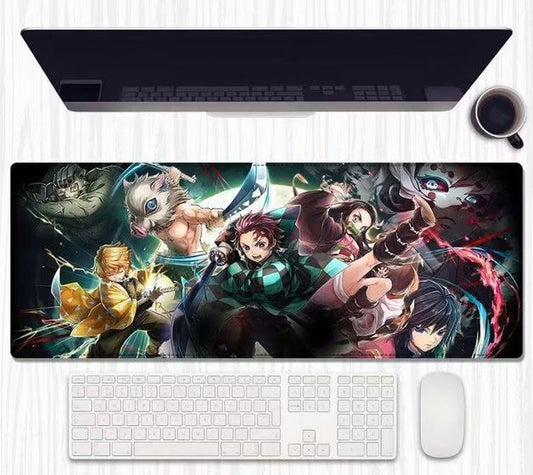 Demon Slayer Mouse Pad – XL Anime Gaming Desk Mat (Demon Slayer Corps)