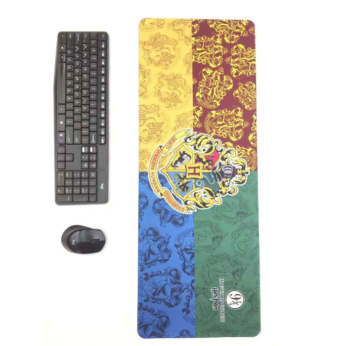 Magic Boy HP Mouse Pad – Hogwarts Houses Patchwork XL Desk Mat