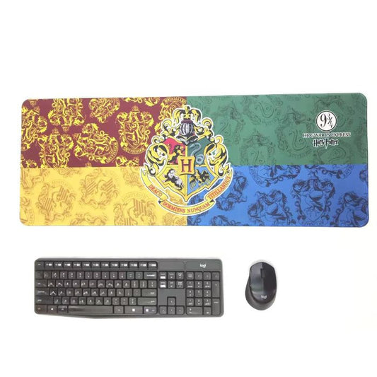 Magic Boy HP Mouse Pad – Hogwarts Houses Patchwork XL Desk Mat