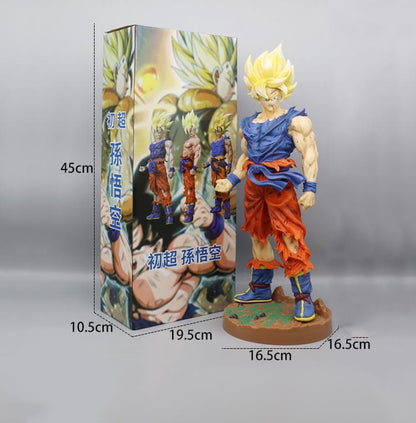Dragon Ball Z Super Saiyan Goku 45 cm Figure with Base | DBZ Collectibles