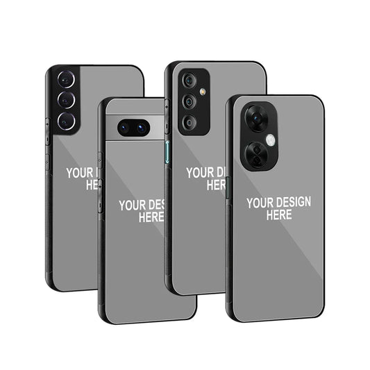 OnePlus Custom Printed Glass Back Case – Personalized Design - Drakon Lifestyle India